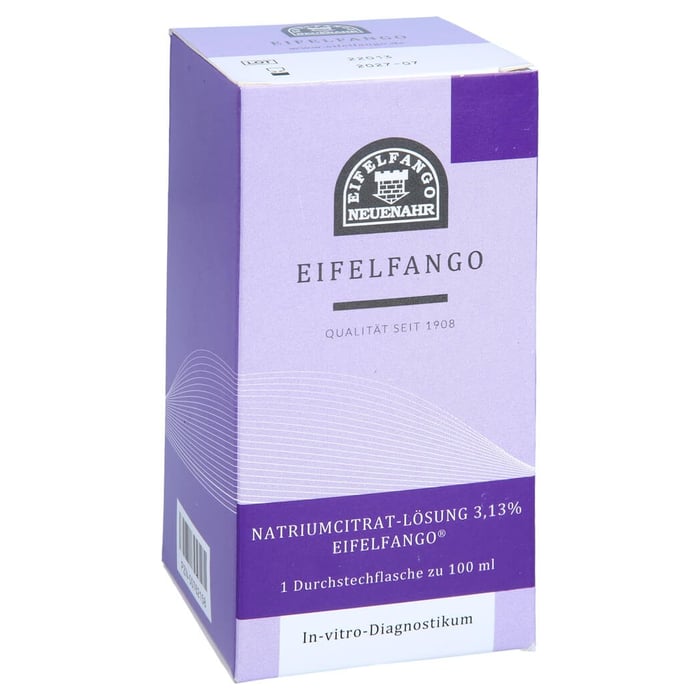 NATRIUMCITRAT-Lösung 3,13% Eifelfango