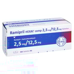 Ramipril HEXAL comp. 2,5 mg/12,5 mg