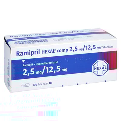 Ramipril HEXAL comp. 2,5 mg/12,5 mg