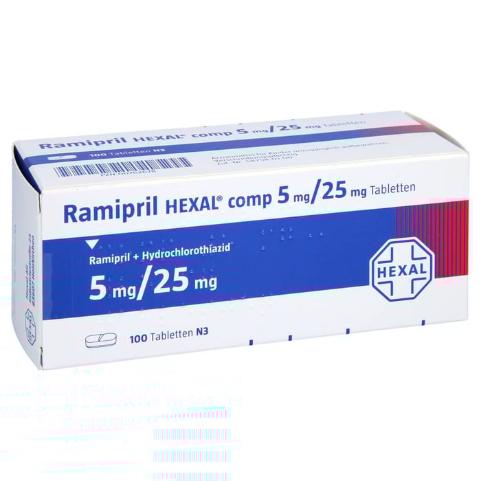Ramipril HEXAL comp. 5mg/25mg