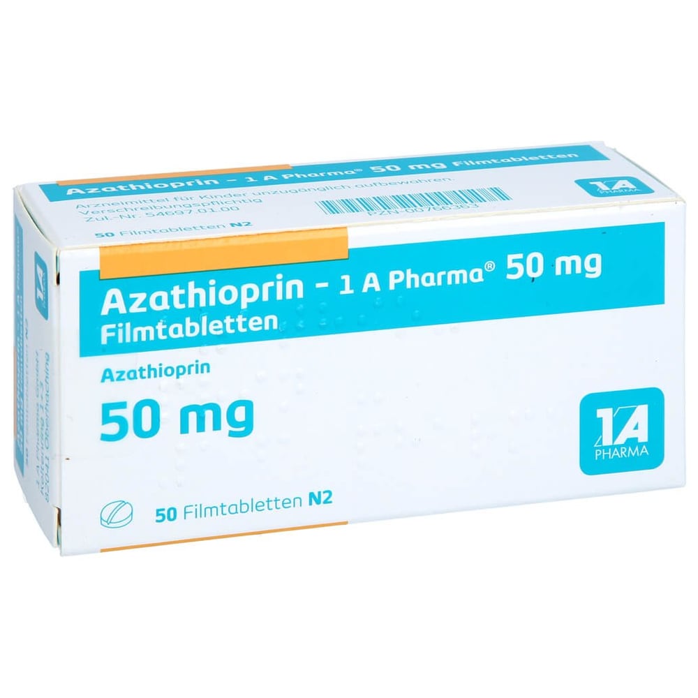 Azathioprin-1 A Pharma 50mg Filmtabletten
