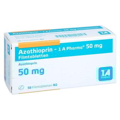Azathioprin-1 A Pharma 50mg Filmtabletten
