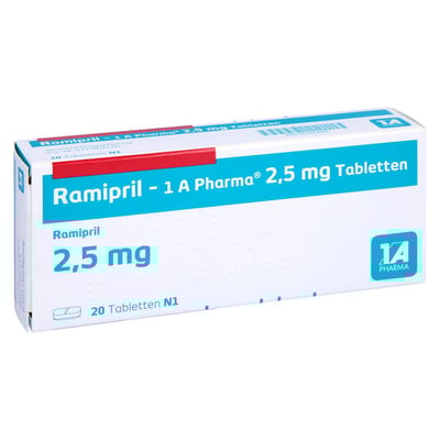 Ramipril - 1A-Pharma 2.5 mg Tabletten