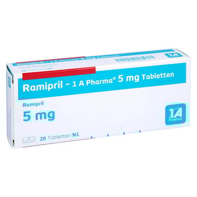 Ramipril - 1A-Pharma 5 mg Tabletten