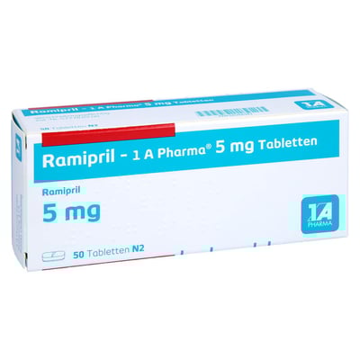 Ramipril - 1A-Pharma 5 mg Tabletten