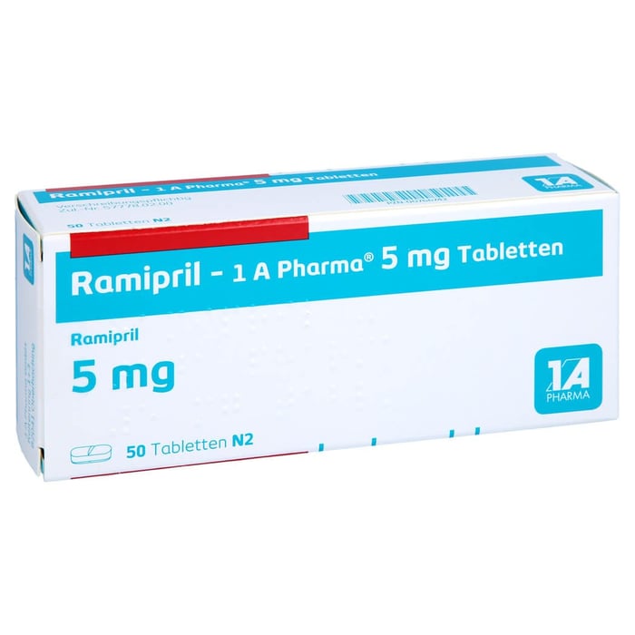 Ramipril - 1A-Pharma 5 mg Tabletten