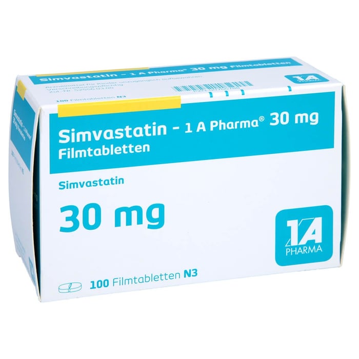 Simvastatin-1A Pharma 30mg