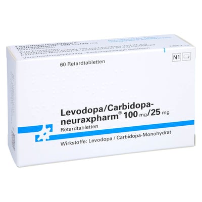 Levodopa/Carbidopa-neuraxpharm 100/25 mg