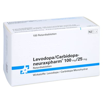 Levodopa/Carbidopa-neuraxpharm 100/25 mg