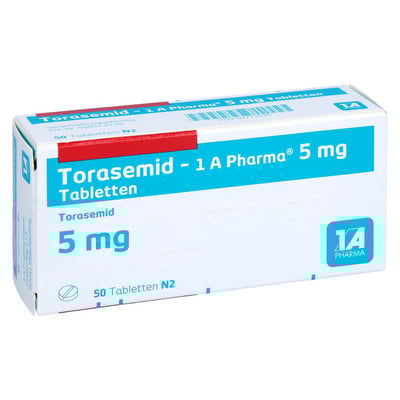 Torasemid - 1 A Pharma 5 mg Tabletten