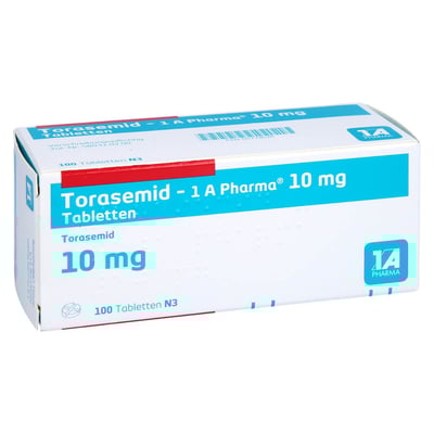 Torasemid - 1 A Pharma 10 mg Tabletten