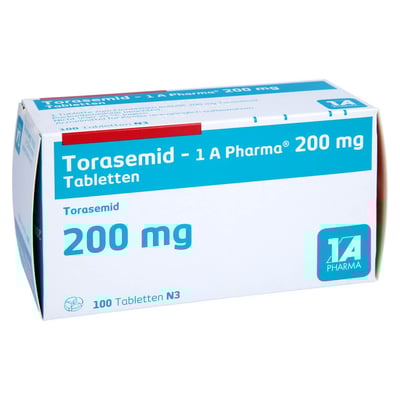 Torasemid - 1 A Pharma 200mg Tabletten