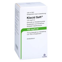 Klacid Saft 125 mg/5 ml