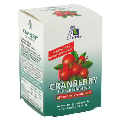 Cranberry Lutschtabletten