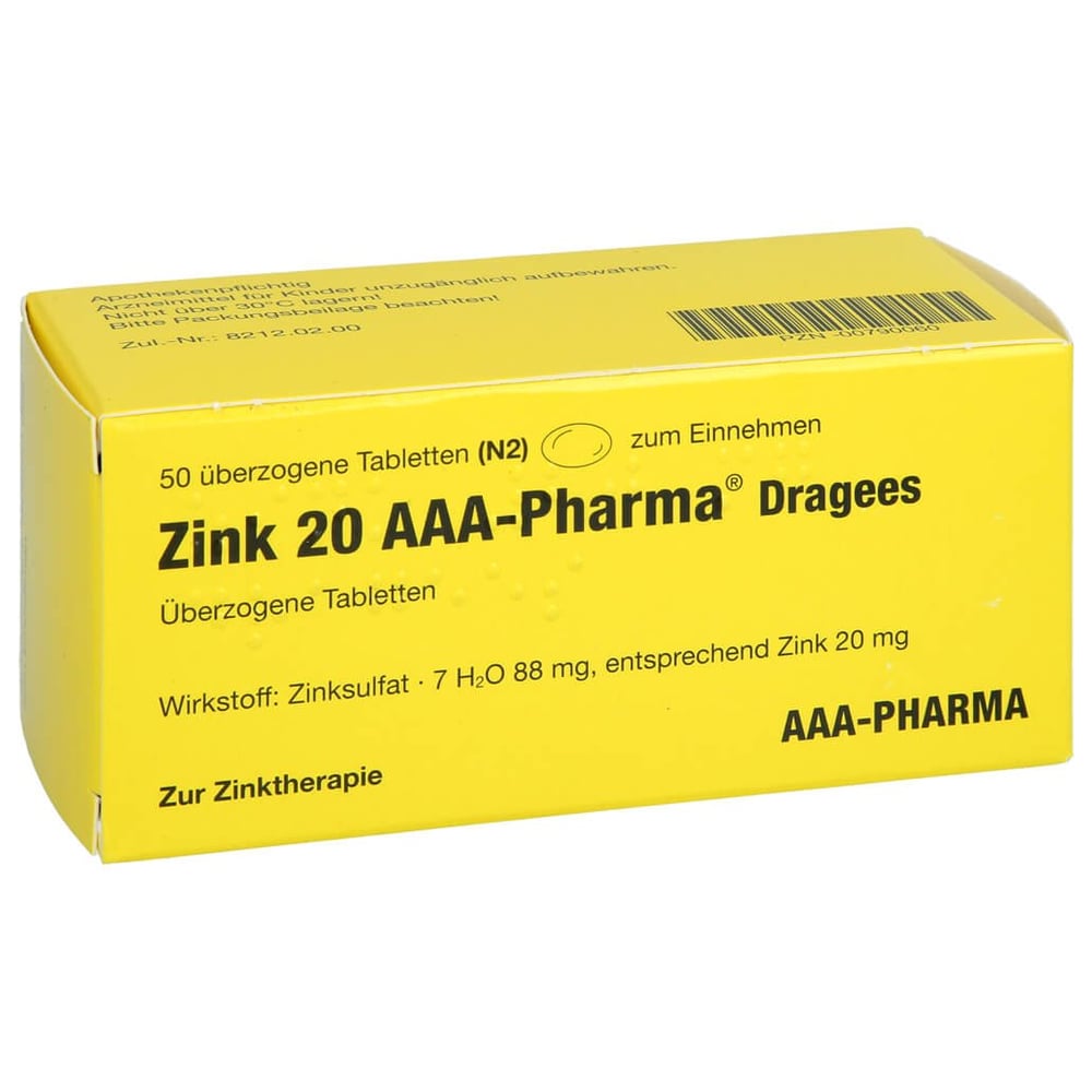 Zink 20 AAA-Pharma