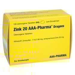 Zink 20 AAA-Pharma