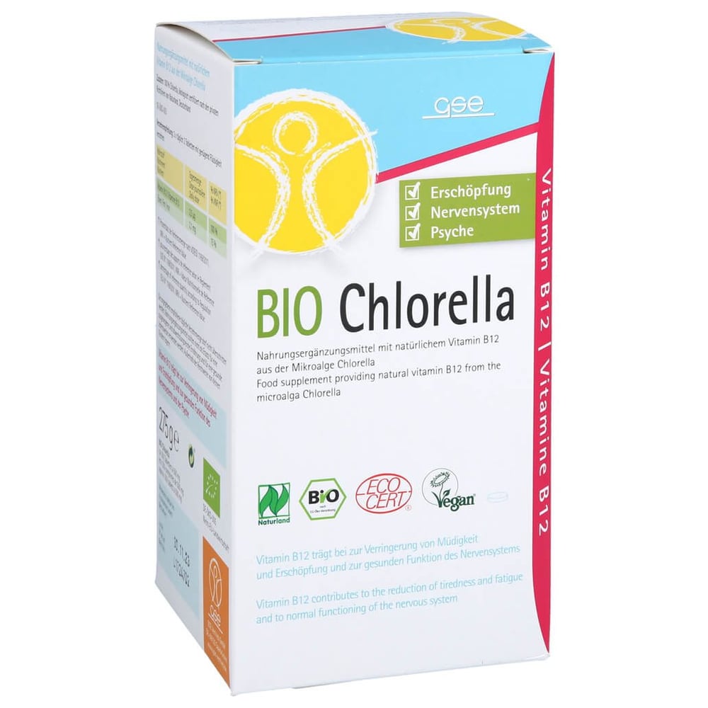Gse Chlorella 500mg Bio Na