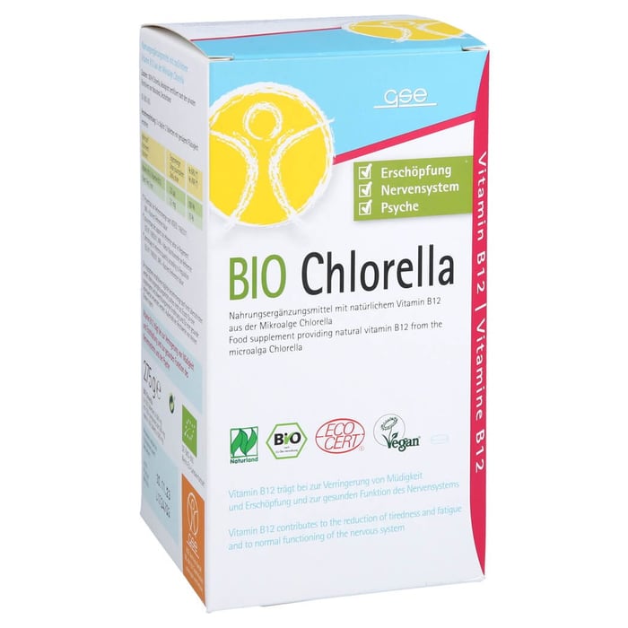 Gse Chlorella 500mg Bio Na