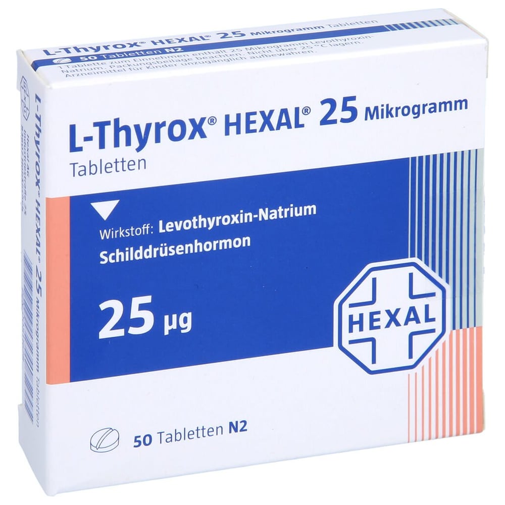 L-Thyrox HEXAL 25 Mikrogramm
