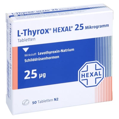 L-Thyrox HEXAL 25 Mikrogramm