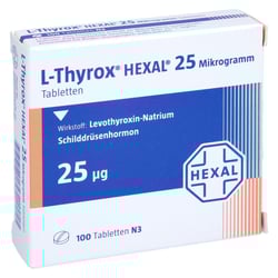 L-Thyrox HEXAL 25 Mikrogramm