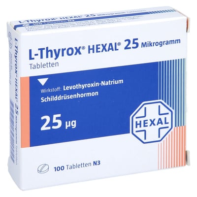 L-Thyrox HEXAL 25 Mikrogramm