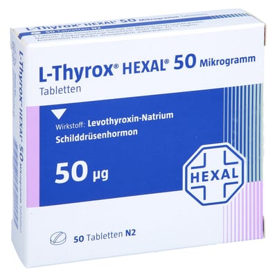 L-Thyrox HEXAL 50 Mikrogramm