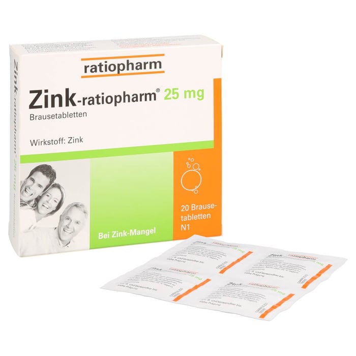 Zink-ratiopharm 25mg