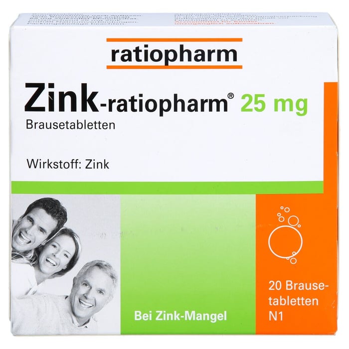 Zink-ratiopharm 25mg