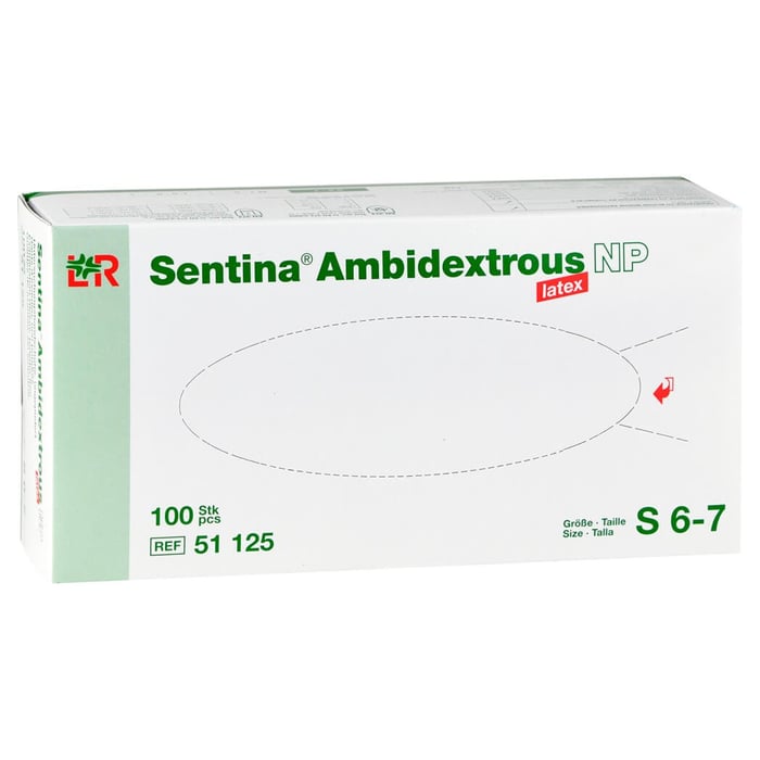 Sentina Ambidextrous Unters.Hands.puderfr.Gr.S