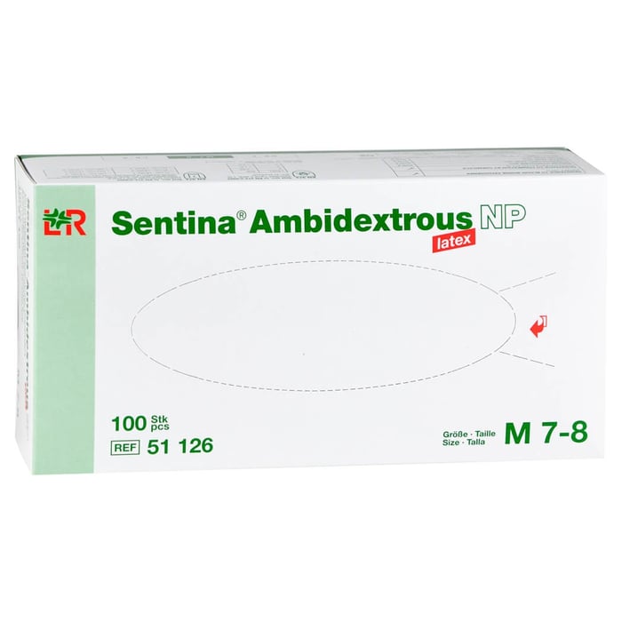 Sentina Ambidextrous Unters.Hands.puderfr.Gr.M