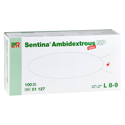 Sentina Ambidextrous unsteril puderfrei L