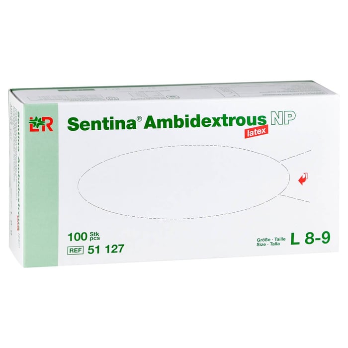 Sentina Ambidextrous Unters.Hands.puderfr.Gr.L