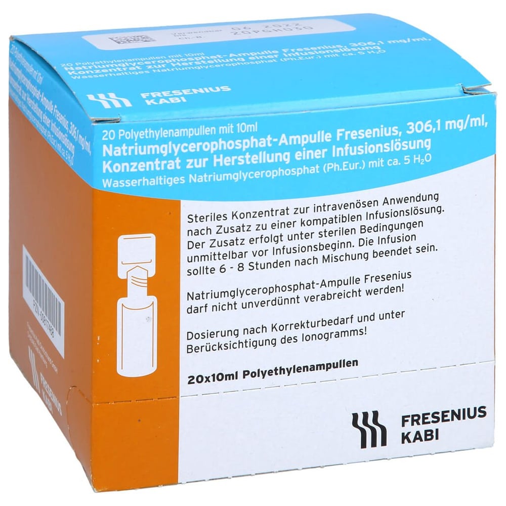 Natriumglycerophosphat Ampulle Infusionslsg.-Konz.