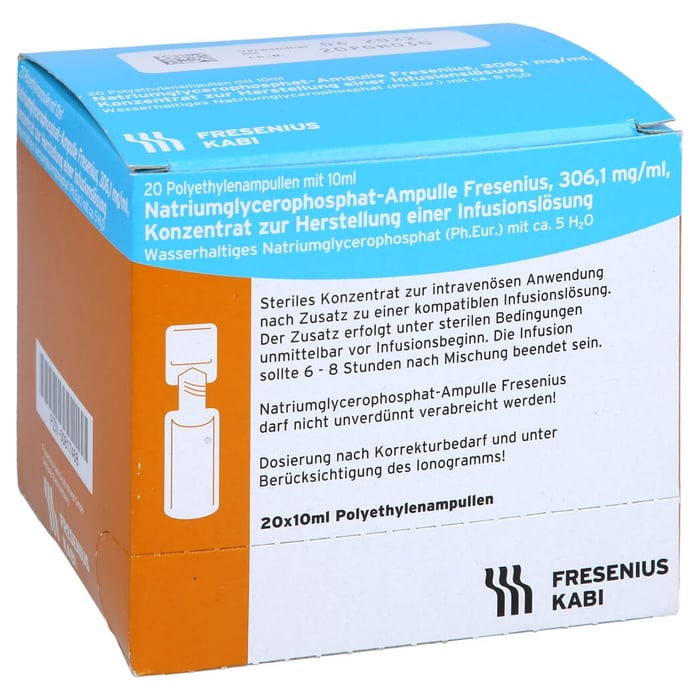 Natriumglycerophosphat Ampulle Infusionslsg.-Konz.