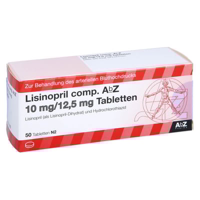 Lisinopril comp. AbZ 10 mg/12,5 mg