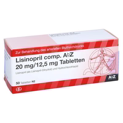 Lisinopril comp. AbZ 20 mg/12,5 mg