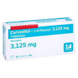 Carvedilol - 1A-Pharma 3.125mg Tabletten