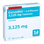 Carvedilol-1A Pharma 3,125 mg Produktbild 1
