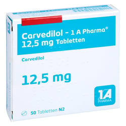 Carvedilol-1A Pharma 12,5 mg