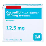 Carvedilol-1A Pharma 12,5 mg Produktbild 2