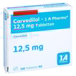 Carvedilol - 1A-Pharma 12.5mg Tabletten