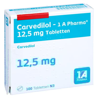 Carvedilol - 1A-Pharma 12.5mg Tabletten