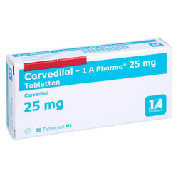 Carvedilol-1A Pharma 25 mg