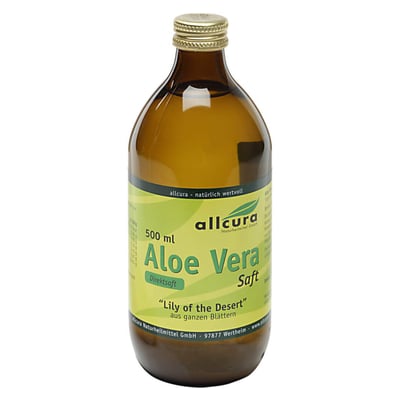 Aloe Vera Saft (Ganzblatt-Saft)