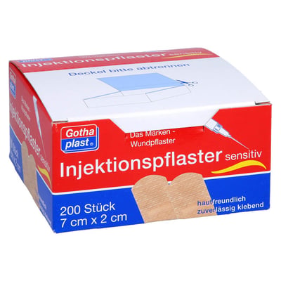 Gothaplast Injektionspflaster sensitiv 7cmx2 cm Produktbild 1