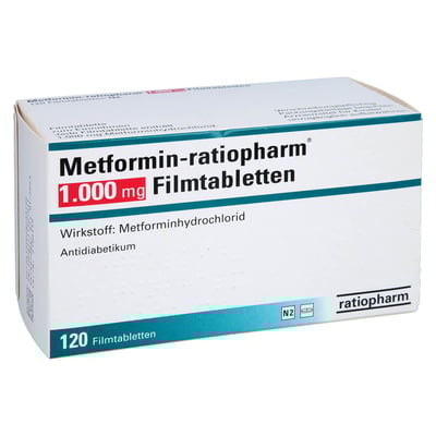Metformin-ratiopharm 1000 mg