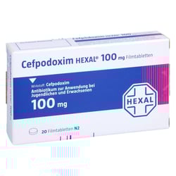 Cefpodoxim HEXAL 100 mg