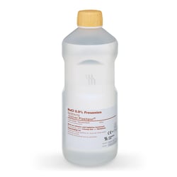 Isotonische Kochsalzlösung für Spuelzwecke