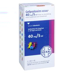Cefpodoxim HEXAL 40 mg/5 ml